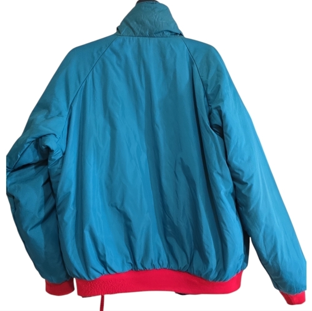 Vintage Columbia 3-in-1 Ski Coat Interchange Men's Large Navy Teal Zip in Jacket - Picture 14 of 14